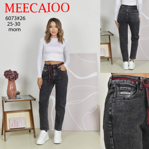 Джинсы мом MEECALOO норма 6073 оптом