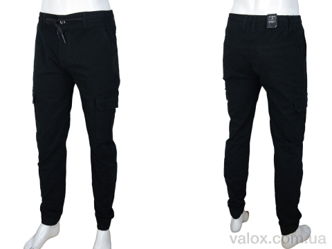 Чоловічі брюки оптом (8526-1 black)