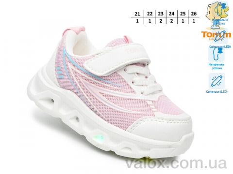 Дитячі кросівки оптом (65049m led)